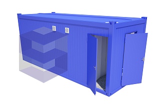 Сантехнический блок-контейнер СБК-9