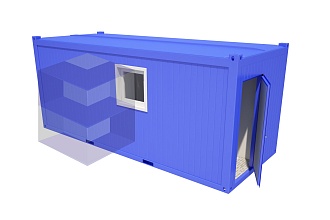 Санитарный блок-контейнер СБК-11