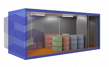 Блок-контейнер для горюче смазочных материалов ГСМ БКТ-5